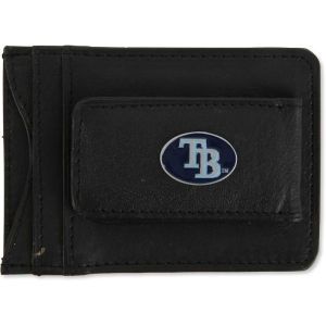 Tampa Bay Rays Leather Magnetic Money Clip