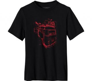 Boys Patagonia Phun Ride T Shirt   Black Graphic T Shirts