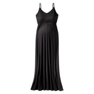 Liz Lange for Target Maternity Sleeveless Maxi Dress   Black XS