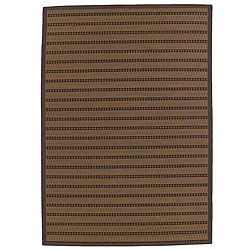Hand woven Beige Bamboo Rug (6 X 9) (beigePattern StripeMeasures 0.25 inch thickTip We recommend the use of a non skid pad to keep the rug in place on smooth surfaces.All rug sizes are approximate. Due to the difference of monitor colors, some rug color