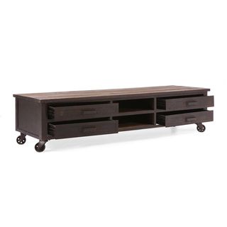 Fort Mason Distressed Finish Entertainment Stand