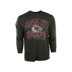 Kansas City Chiefs 47 Brand NFL Logo Scrum Long Sleeve T Shirt