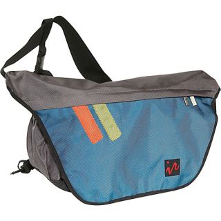 Drift Messenger Bag   Large   Grey/Blue