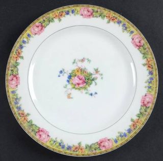 Haviland Gloria Luncheon Plate, Fine China Dinnerware   H&Co, Schleiger 694,Flor