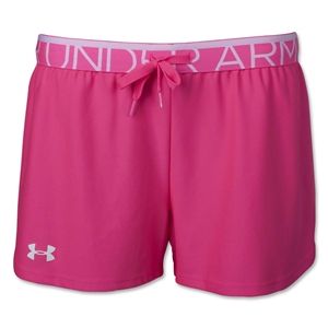 Under Armour Women Play Up Short (Pink/White)