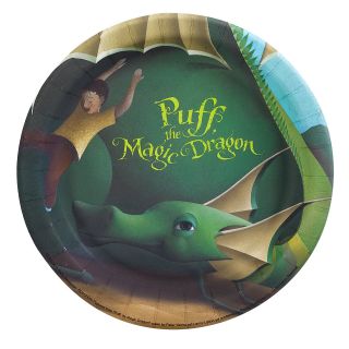 Puff, the Magic Dragon Dessert Plates
