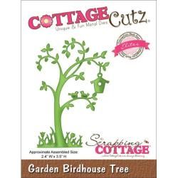 Cottagecutz Elites Die 2.4 X3.5   Garden Birdhouse Tree