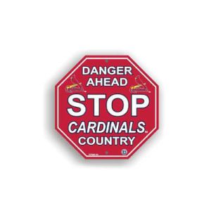 St. Louis Cardinals Stop Sign