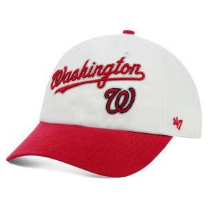 Washington Nationals 47 Brand MLB Womens Beth Cap