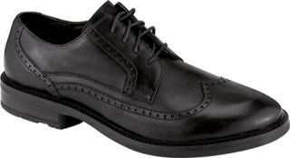 Mens Naot Magnate   Black Madras Leather Orthotic Shoes