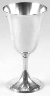 Wallace 12 (Sterling, Hollowware) Water Goblet   Sterling, Hollowware Only