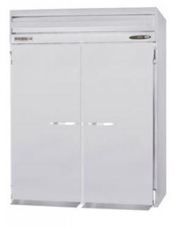 Beverage Air 2 Section Roll In Refrigerator, All Stainless, 73.4 cu ft
