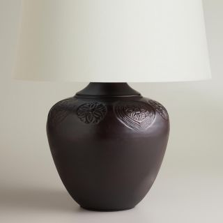 Bronze Embossed Table Lamp Base   World Market