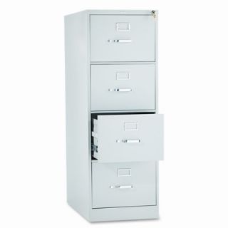 HON 310 Series 4 Drawer Legal Vertical File 314CP Finish Light Gray
