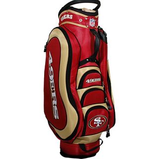 NFL San Francisco 49ers Medalist Cart Bag Red   Team Golf Golf Bags