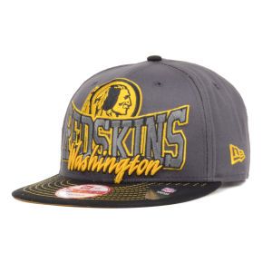 Washington Redskins New Era NFL Graphite Out and Up 9FIFTY Snapback Cap