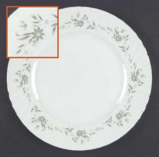 Coventry Japan Felicia Dinner Plate, Fine China Dinnerware   Blue/Green/White Fl