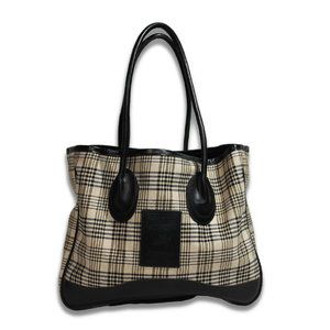 5/a Baker Taylor Tote Black/baker Plaid