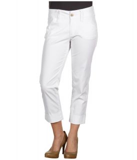 Jag Jeans Petite Sussex Crop Twill Womens Capri (White)