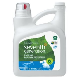 Seventh Generation Natural Liquid Laundry Detergent   Free and Clear (150 oz)