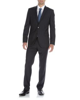 The Grand Central Pinstripe Suit, Navy