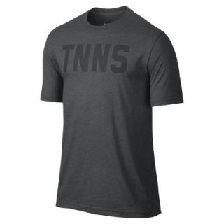 Nike TNNS Dri FIT Mens T Shirt   Charcoal Heather