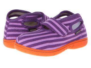 Bogs Kids Baby Bogs Mid Canvas Girls Shoes (Multi)