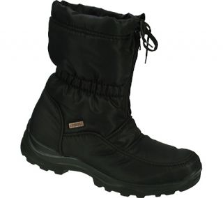 Womens Spring Step Lucerne   Black Nylon Boots