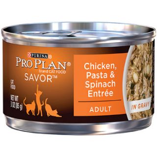 Savor Chicken, Pasta & Spinach Adult Canned Cat Food in Gravy, 3 oz.