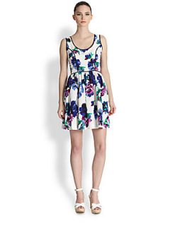 Shoshanna Belrose Floral Seely Dress   Floral