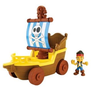 Fisher Price Disney Jake and the Never Land Sail n Roll Hook Pirate Ship
