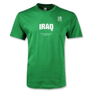 FIFA U 20 World Cup 2013 Iraq T Shirt (Green)