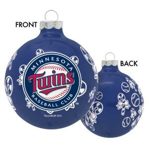 Minnesota Twins Traditional Round Ornament