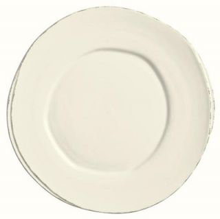 World Tableware 12 Round Plate   Wide Rim, Cream White, Ceramic