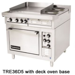 Toastmaster 36 in Heavy Duty Range w/ 1 Griddle & Deck Oven, 480/3 V