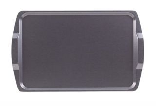 Cambro Rectangular Room Service Tray   14x21 Brushed Steel