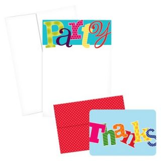 Party Invitation and Thank You Note Cards