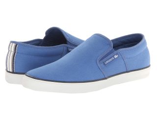 Lacoste Gazon Mens Slip on Shoes (Blue)