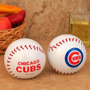 Chicago Cubs Boelter Brands Baseball Salt & Pepper Shakers