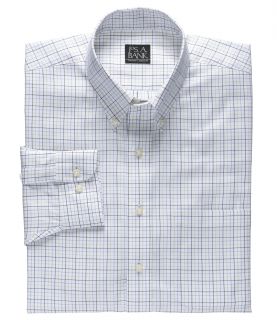 Traveler Tailored Fit Buttondown Long Sleeve Sportshirt by JoS. A. Bank Mens Dr