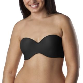 Self Expressions By Maidenform Womens Full Support Strapless Bra   Black 40D