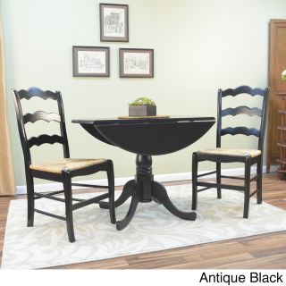 Antique Black Lyon Dining Set