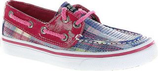 Infant/Toddler Girls Sperry Top Sider Bahama   Pink/Purple Plaid Twill/Sparkle