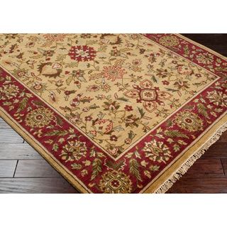 Hand knotted Babylon Collection Wool Rug (56 X 86)