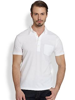 Polo Ralph Lauren Solid Jersey Polo Shirt   White