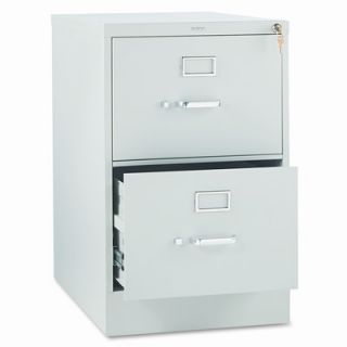 HON 310 Series 2 Drawer Legal Vertical File 312CP Finish Light Gray
