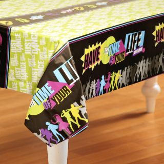 Just Dance Plastic Tablecover