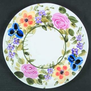 Tabletops Unlimited MariamS Garden Dinner Plate, Fine China Dinnerware   Floral