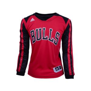 Chicago Bulls adidas NBA Youth Impact Long Sleeve Shooter