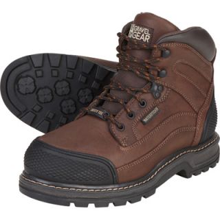 Gravel Gear Waterproof 6in. Steel Toe Work Boot   Brown, Size 9 1/2